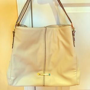 Anne Klein Cream Shoulder Bag